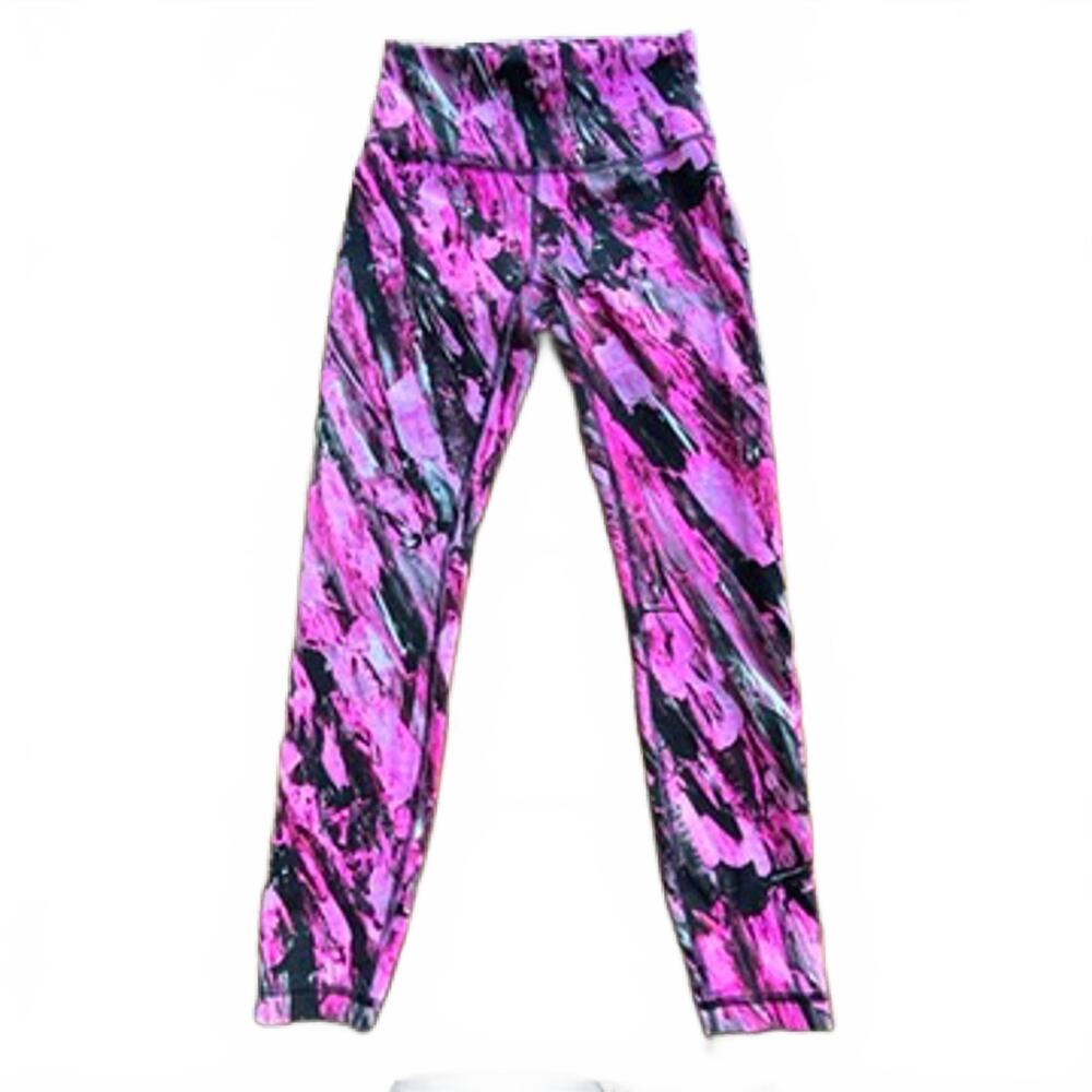 Lululemon Wunder Train High-Rise Tight 25" – Incentive Refresh Multi – Size 4 - Picture 3 of 7